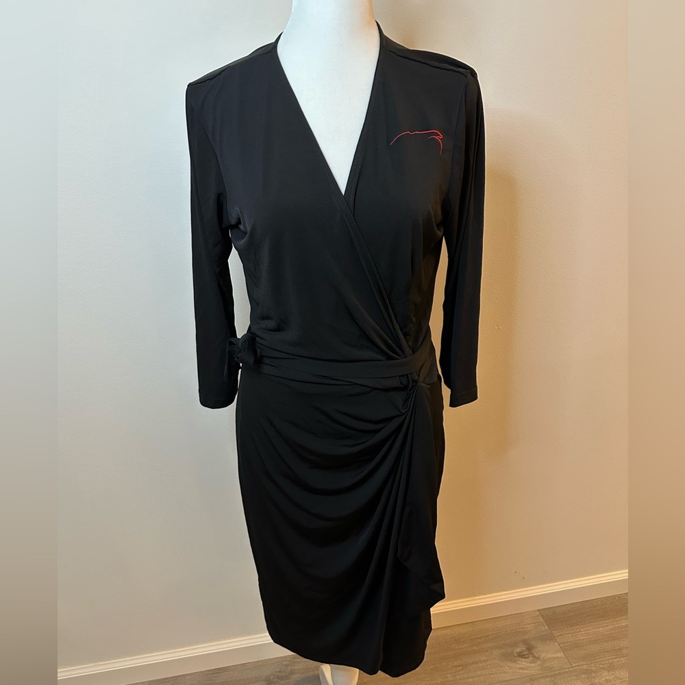 Liquid Yacht Wear Wrap Dress - Stew 2 - Size L